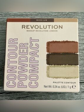 New Makeup Revolution London Contour Powder Compact Palette - Medium